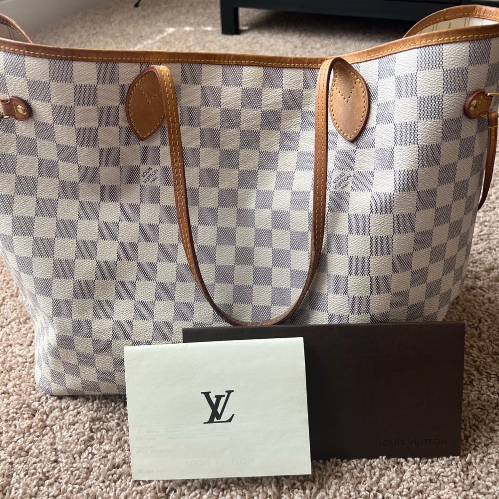 Louis Vuitton Neverfull GM Damier Azur